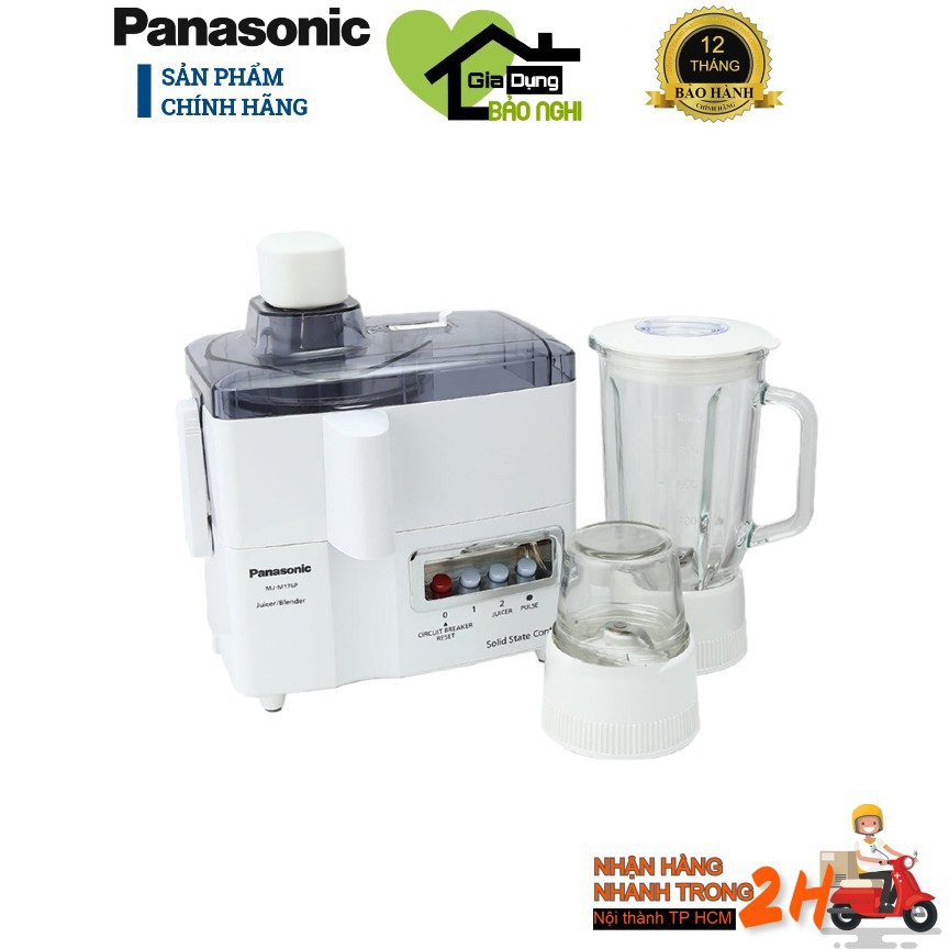 Máy xay ép đa năng Panasonic MJ-M176PWRA