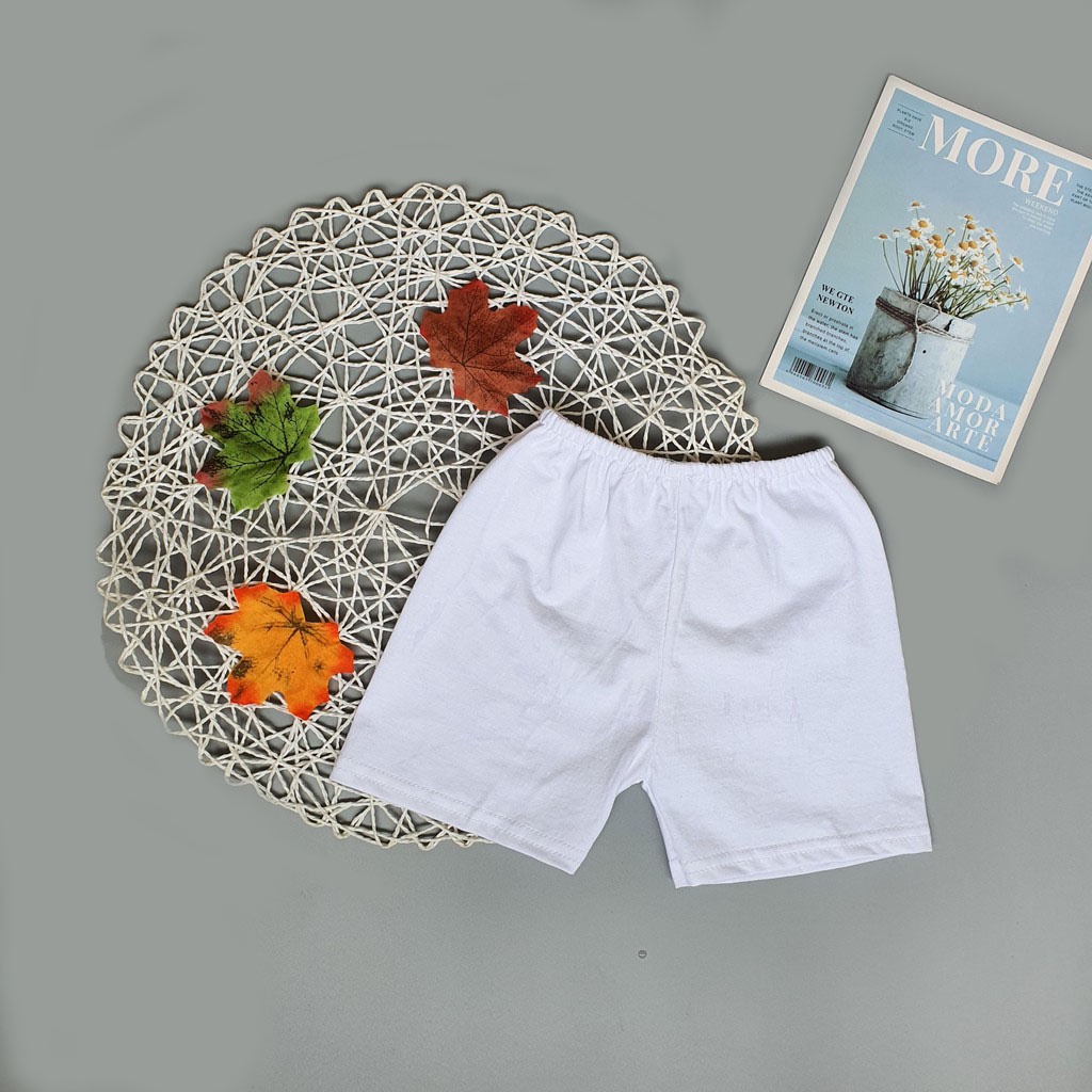 Set quần đùi ngang bibo kim thu cotton 100% size 1-10 ( size 4-22kg )