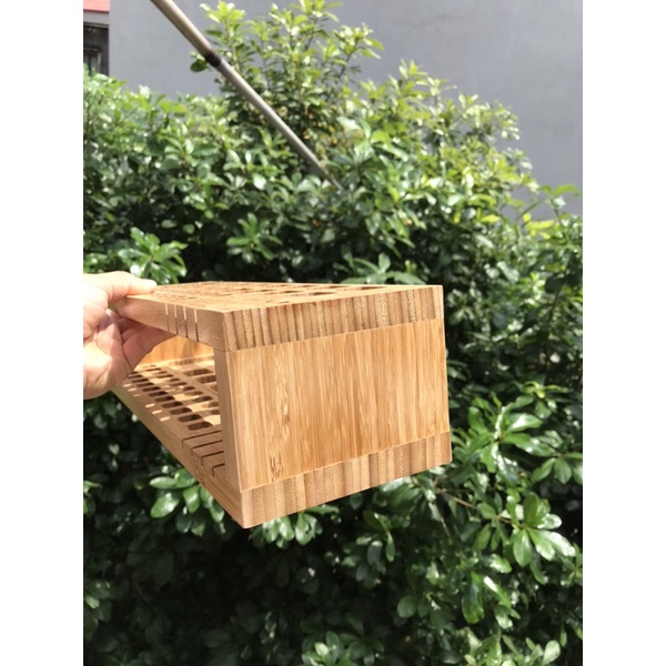 Khay đựng Tools 40cm Leather handmade