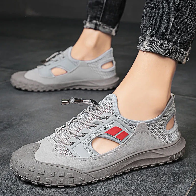 Adidas Xăng đan Thể Thao Thoáng Khí Thời Trang Mùa Hè Cho Nam
