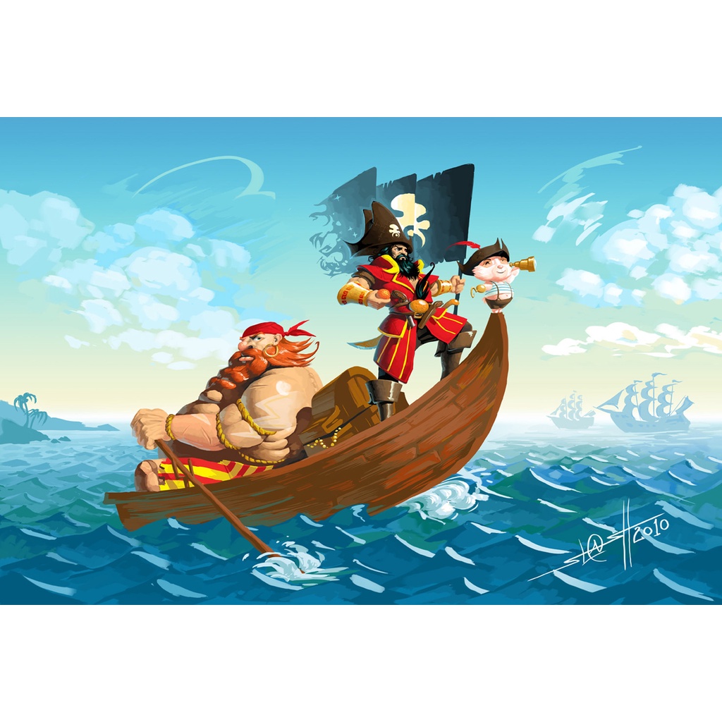 Poster A3, A4, A5 dán tường League of Legends, decal trang trí có keo GANGPLANK - Mẫu 1, nhận in theo yêu cầu