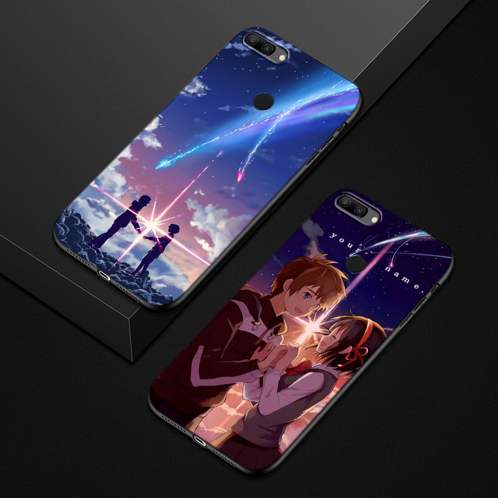 Ốp Lưng Silicone Tpu Mềm In Hình Phim Anime Your Name Cho Huawei Nova Lite Smart 6 7 Pro 7se P Smart Z P9 Lite Smart