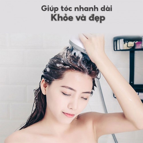 Máy massage đầu cầm tay pin sạc 4D ST-702 - Giảm stress, đau nhức đầu | OKbuy