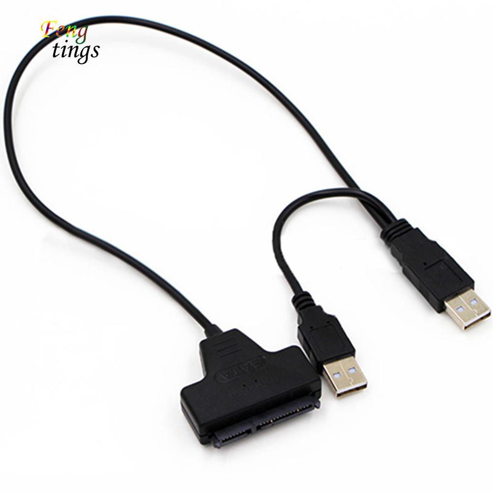 Dây Cáp Chuyển Đổi Usb 2.0 Sang Sata 22 Chân Cho Ổ Cứng Hdd Laptop 2.5 Inch | BigBuy360 - bigbuy360.vn