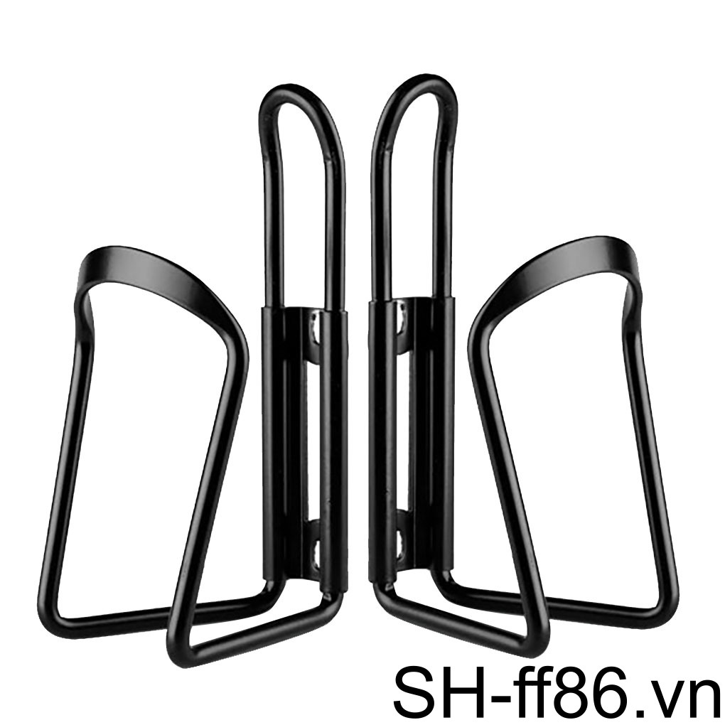 Set 2 Giá Đỡ Bình Nước Bằng Nhôm Gắn Xe Đạp Tiện Dụng ff86