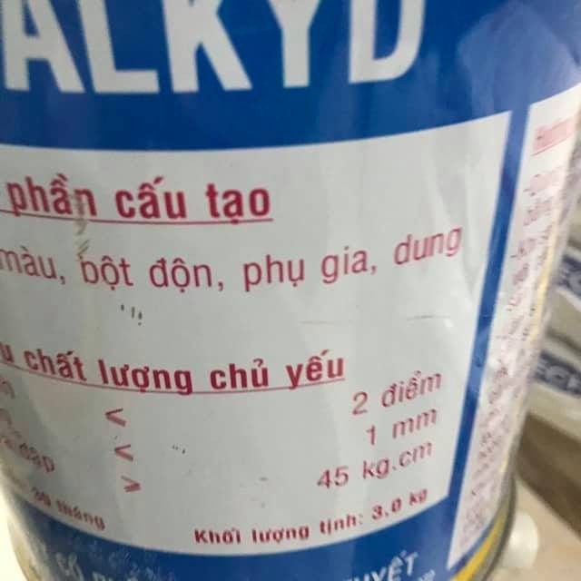 Sơn dầu Bạch Tuyết - Thùng 3kg