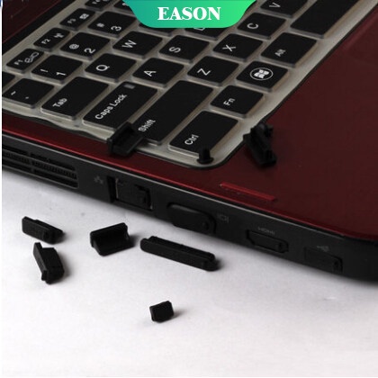 Bộ 16 Nút Bịt Cổng Sạc Laptop Chống Bụi Bằng Silicone Co Giãn