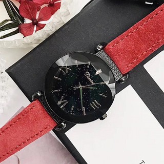 Đồng hồ nữ Dimini dây da lộn siêu đẹp + Tặng kèm pin đồng hồ