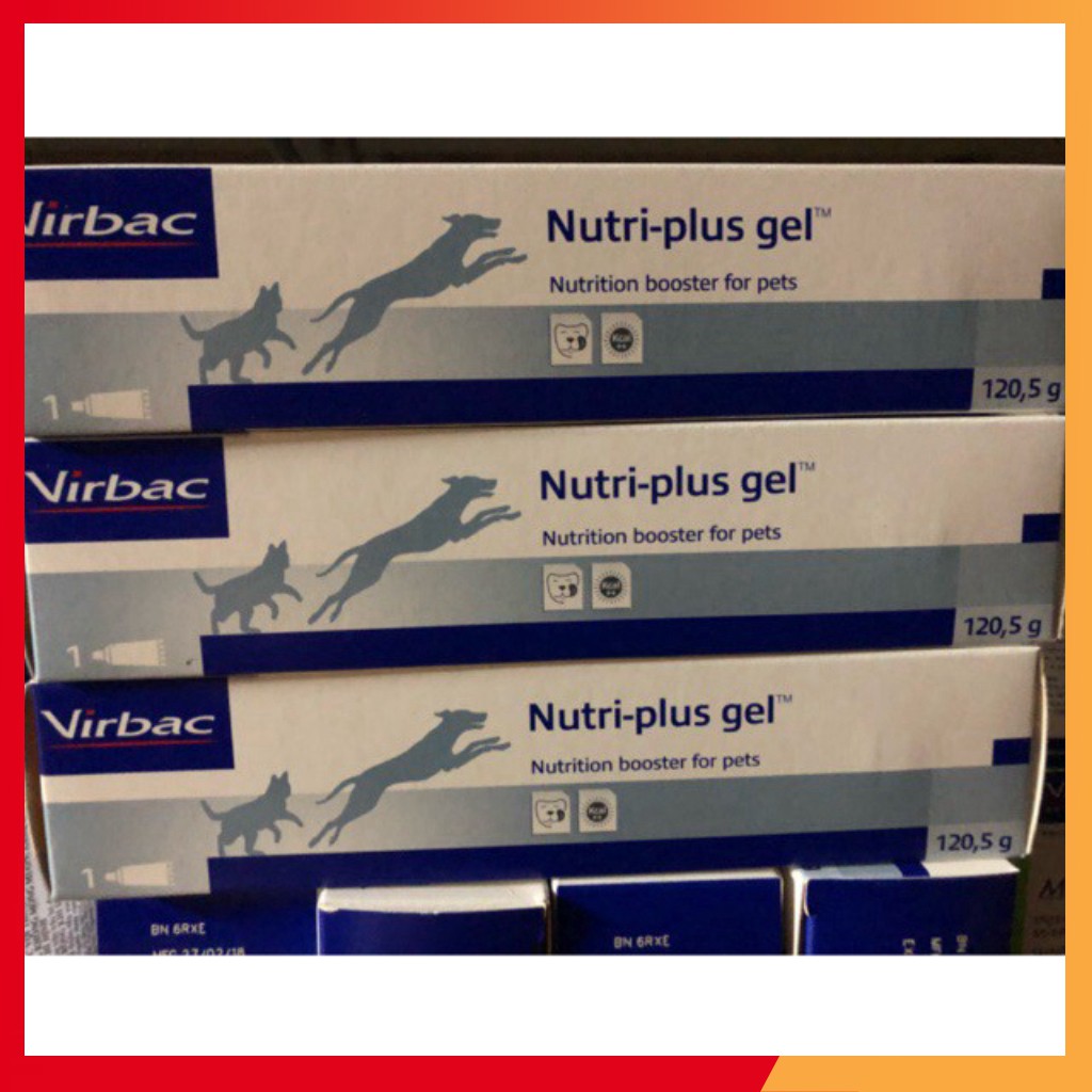 Nutri Plus Gel Kem ăn dinh dưỡng - Virbac Pháp - Phụ Kiện Chó Mèo