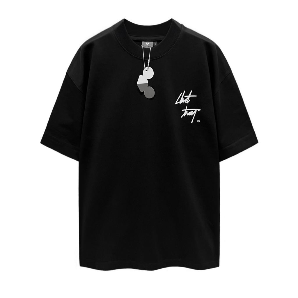 ÁO THUN BIG SS đen CHUOTTRANG
