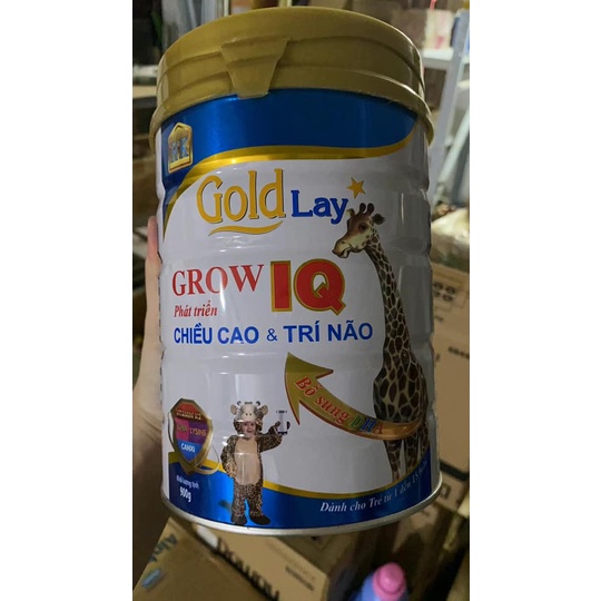 Sữa bột Tăng chiều cao, phát triển trí não Goldlay 900g