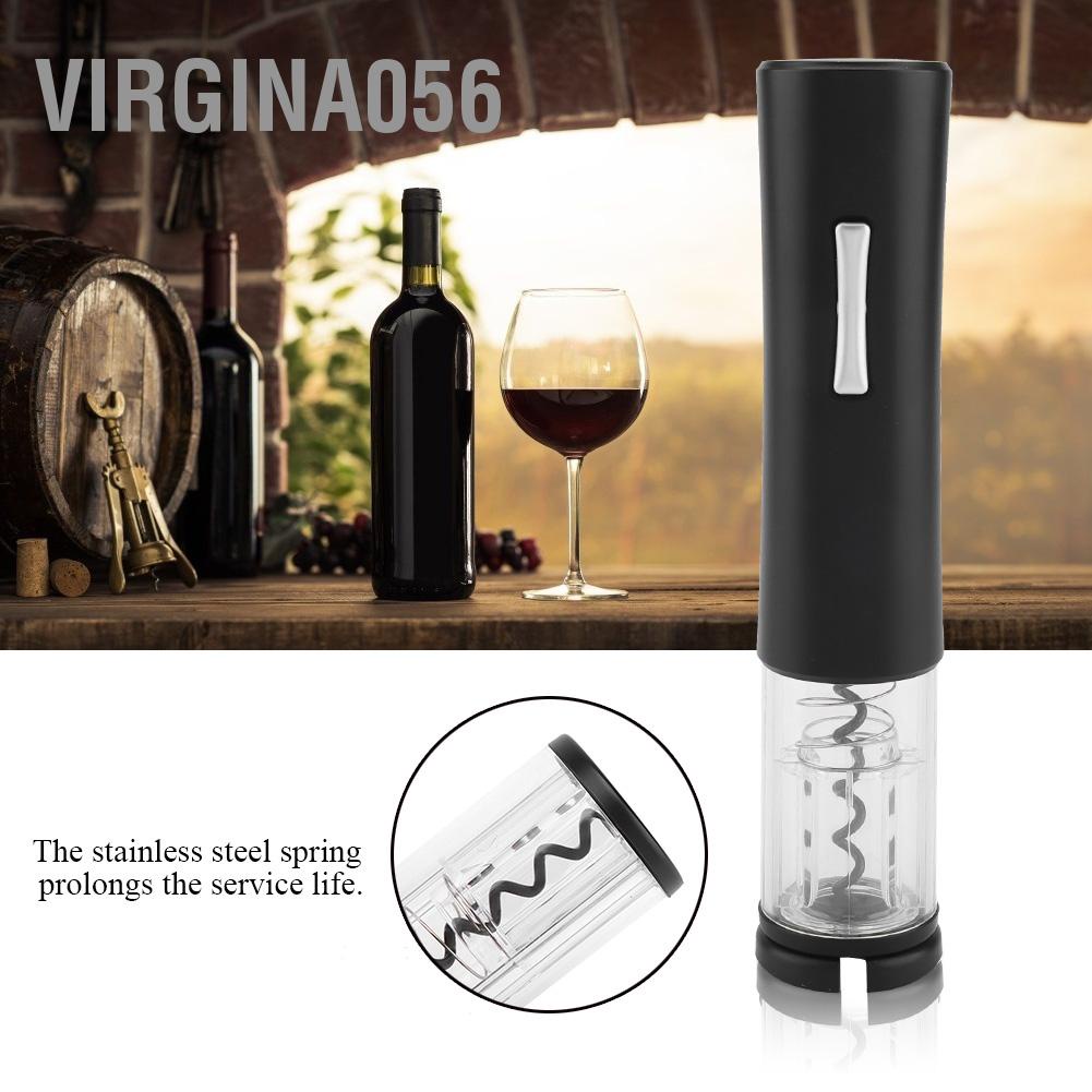 Dụng Cụ Mở Nắp Chai Rượu Vang Bằng Điện ABS Virgina056 (Không Bao Gồm Pin)