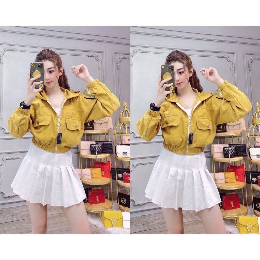 [Mã FASHIONT4WA2 giảm 10K đơn 50K] Áo Khoác Dù Nữ Cao Cấp In Chữ MS014 - Thời Trang Áo Khoác Hot Nhất Q_boutique