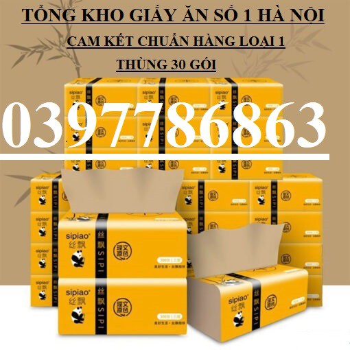 FREESHIP  KHĂN GIẤY SIPIAO 1 THÙNG 30 GÓI SIEU DAI MỀM MỊN HÀNG VIỆT NAM  CHẤT LƯỢNG GIÁ RẺ HÀ NỘI