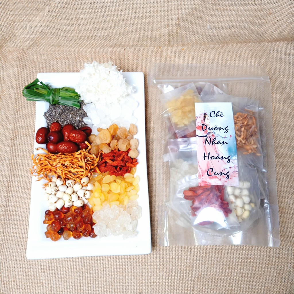 Chè dưỡng nhan hoàng cung Set  250Gr dưỡng da, giúp an thần, cung cấp các loại vitamin......