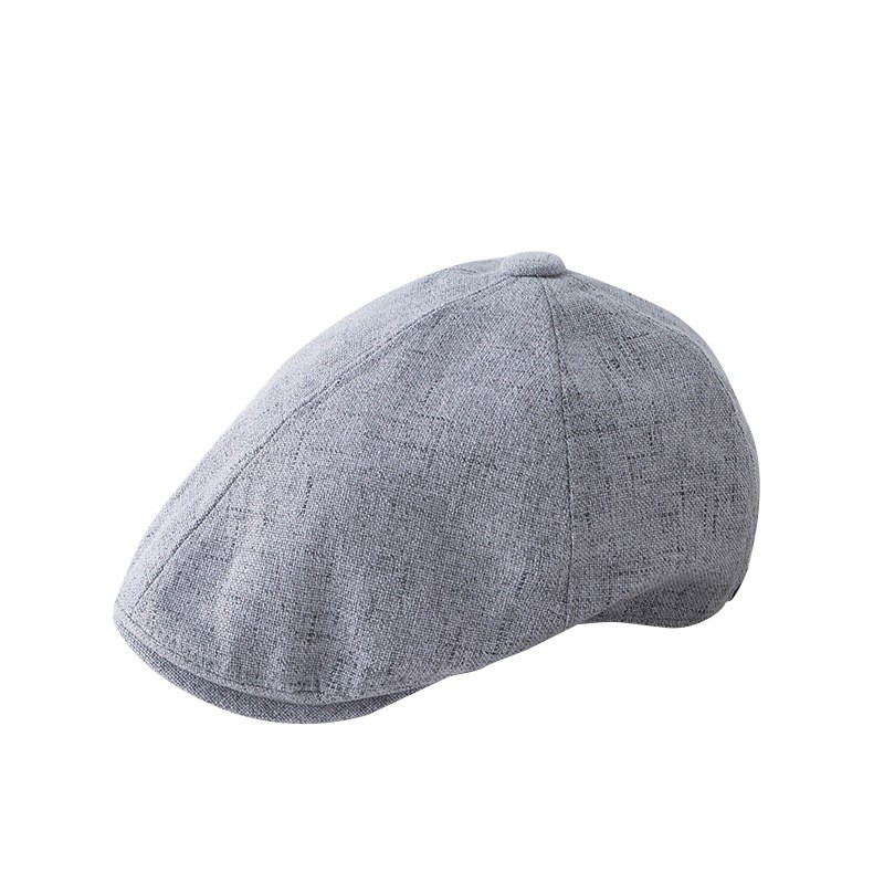 Mũ Beret Mỏ Vịt Retro Phong Cách Hàn Quốc Mũ Beret Nam Nữ Unisex Thu Đông Màu Trơn