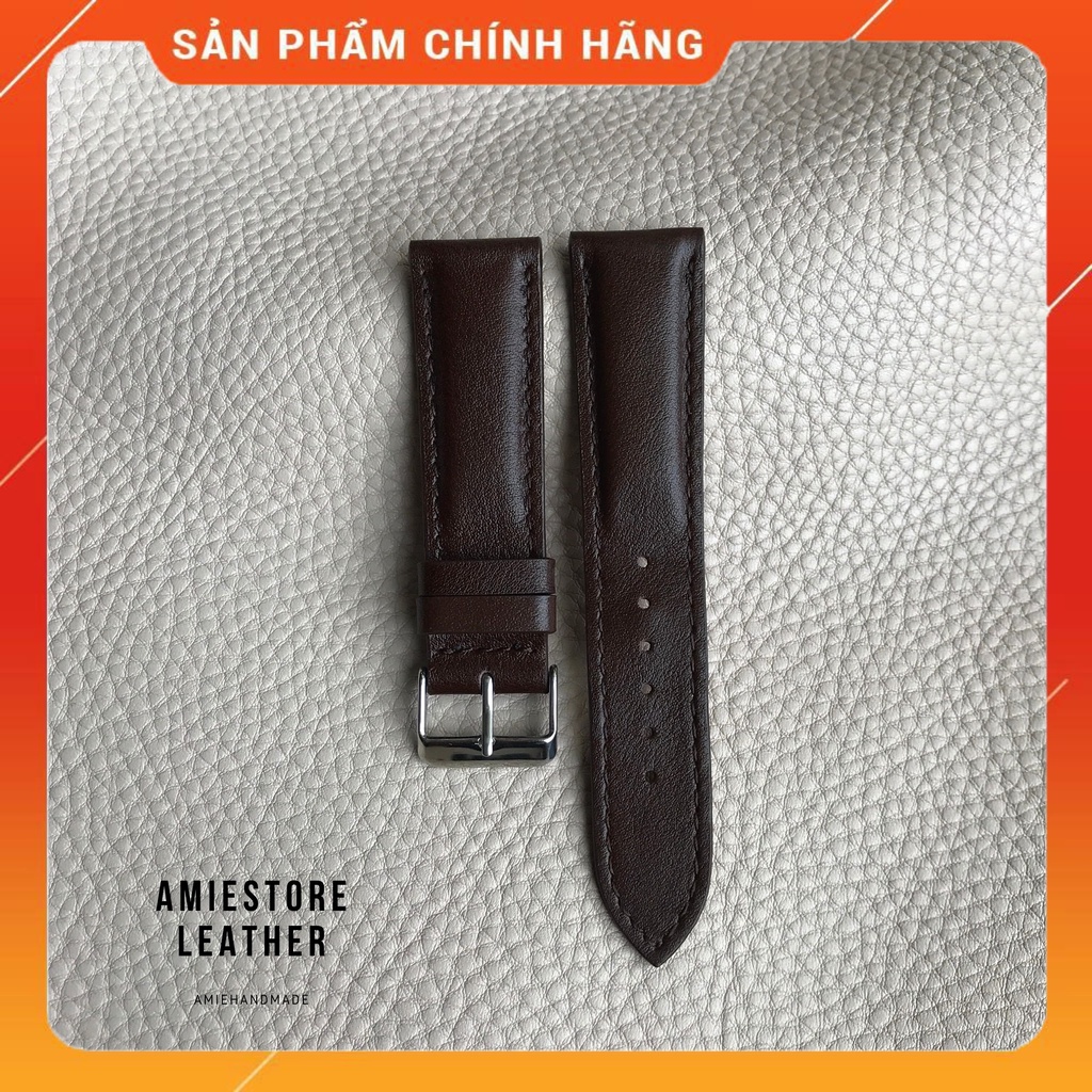 [HOT] Dây Da Đồng Hồ Cơ Nam - Dây Đồng Hồ Da Cao Cấp - Amiestore Leather