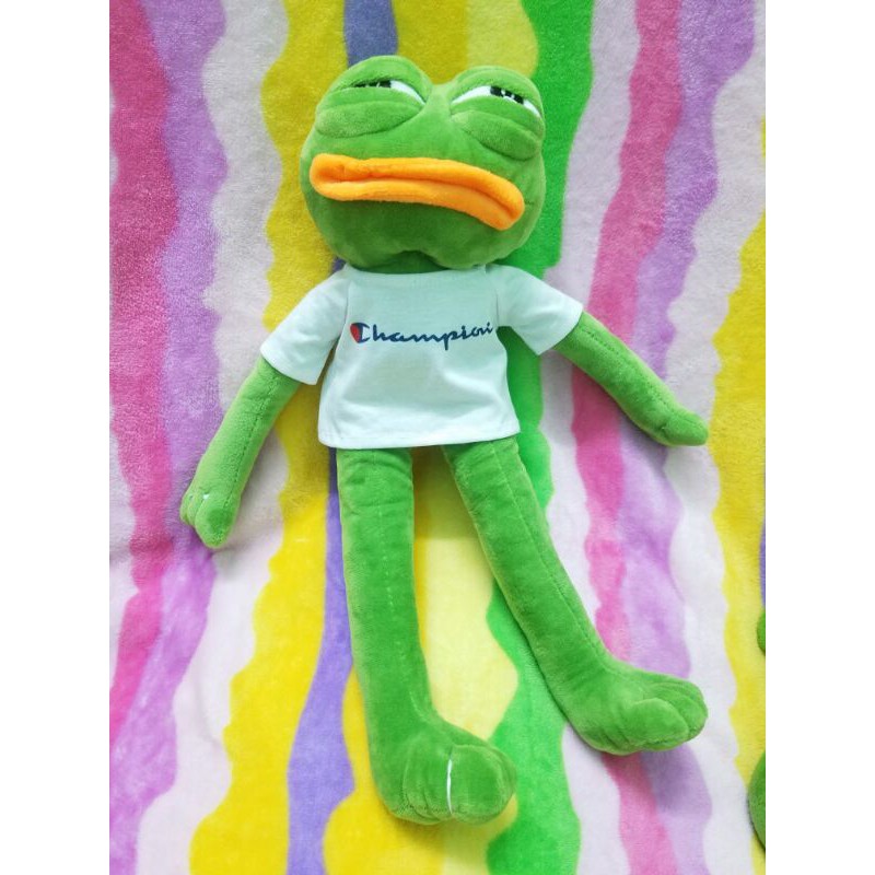 Ếch Pepe Frog mặt ngộ nghĩnh 43cm