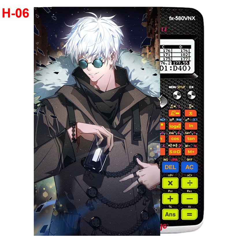 Decal Máy tính CASIO fx570, fx580 anime Jujutsu Kairen