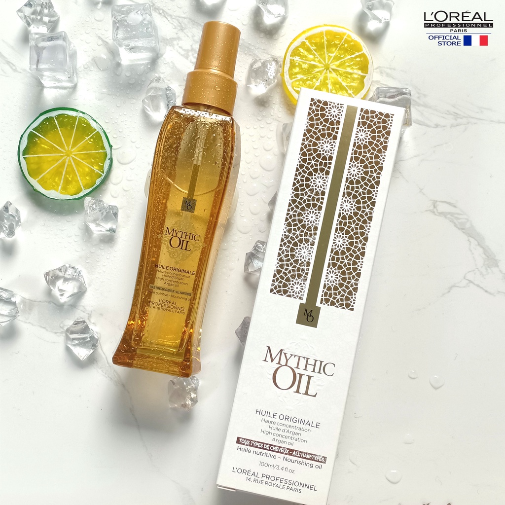 🇫🇷 TINH DẦU LOREAL DƯỠNG TÓC MỀM MƯỢT CAO CẤP MYTHIC OIL 100 ML