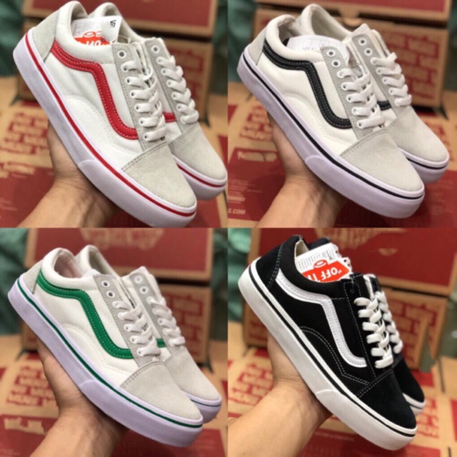 Giày sneaker 𝐕𝐚𝐧𝐬 𝐒𝐭𝐲𝐥𝐞 𝐕𝐚𝐮𝐥𝐭 , vans old skool đen thấp