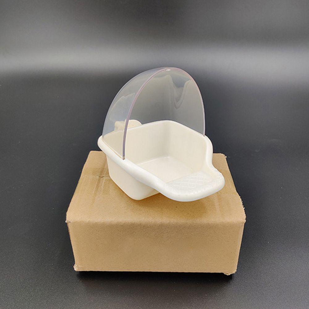 Phụ Kiện Cố Định Lồng Chim Bằng Nhựa PP Trong Suốt Chống Tràn Chống Rơi Tiện Dụng