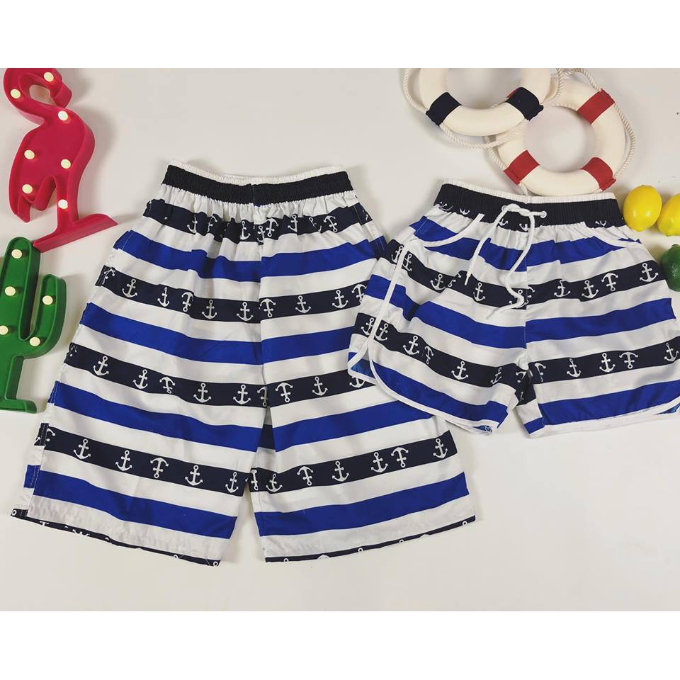 Quần đôi đi biển hàng QC