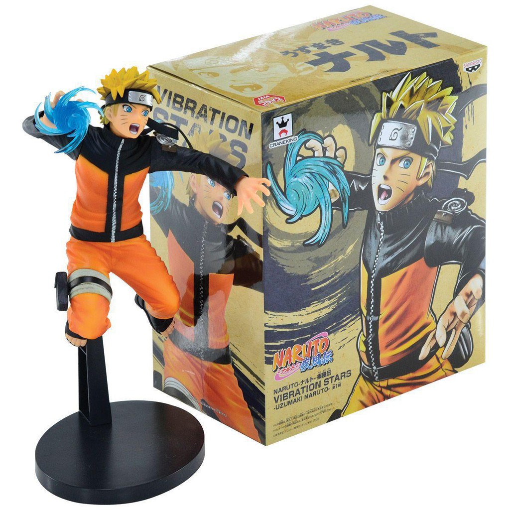 Mô Hình Naruto Nhân Vật Uzumaki Naruto Mẫu 02 - Cao 19cm