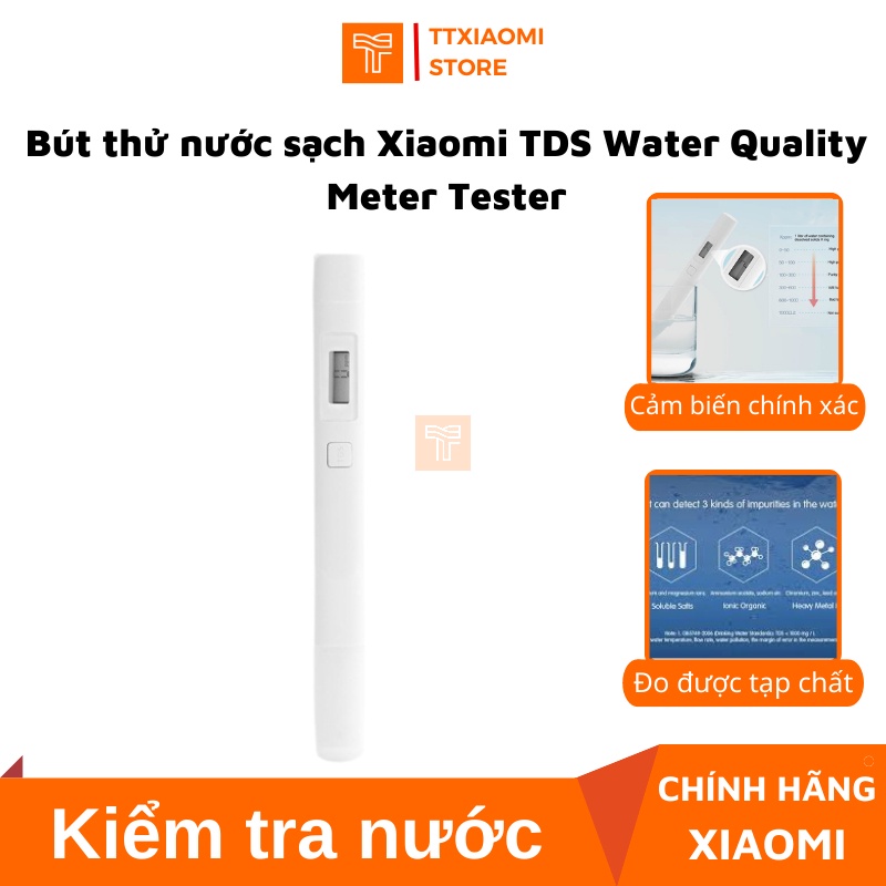Bút thử nước Xiaomi TDS kiểm tra chất lượng nước Mi TDS Pen Water Quality Tester