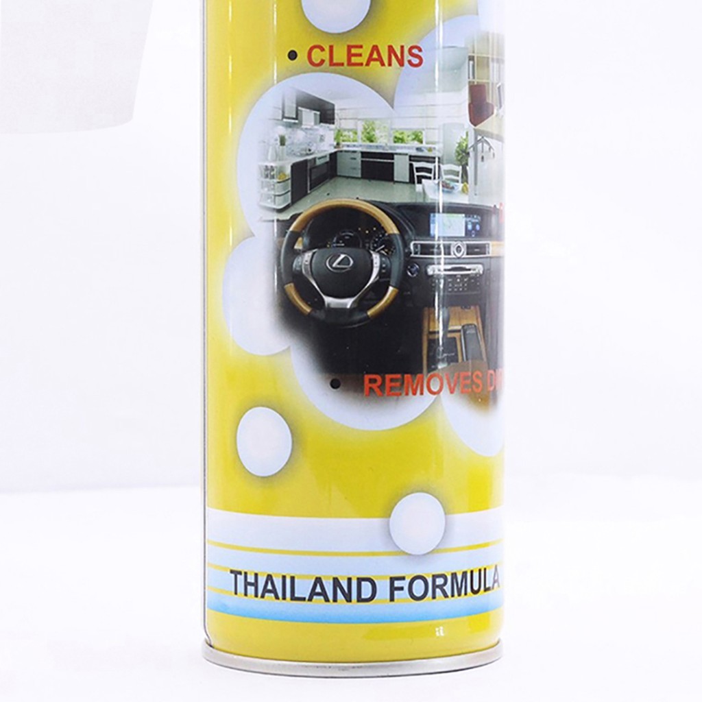 Xịt tẩy, vệ sinh nội thất ô tô Foam Cleaner hàng chuẩn xịn Thái