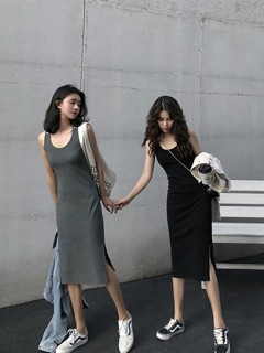VÁY BA LỖ DÂY ĐAN COTTON