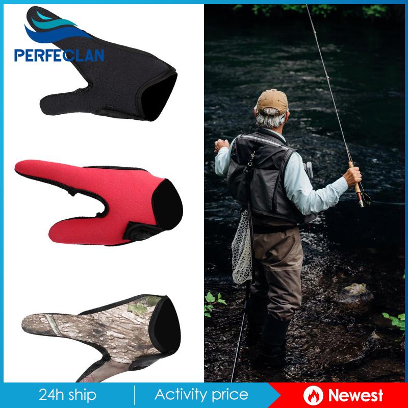 Găng Tay Câu Cá Hai Ngón Co Giãn Unisex