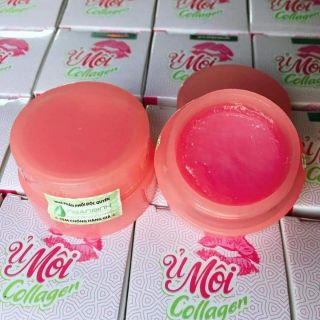 Ủ môi collagen ngân bình