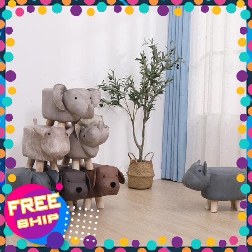 [NGON BỔ RẺ] Ghế đôn hình thú bọc da siêu cute cho bé | BigBuy360 - bigbuy360.vn