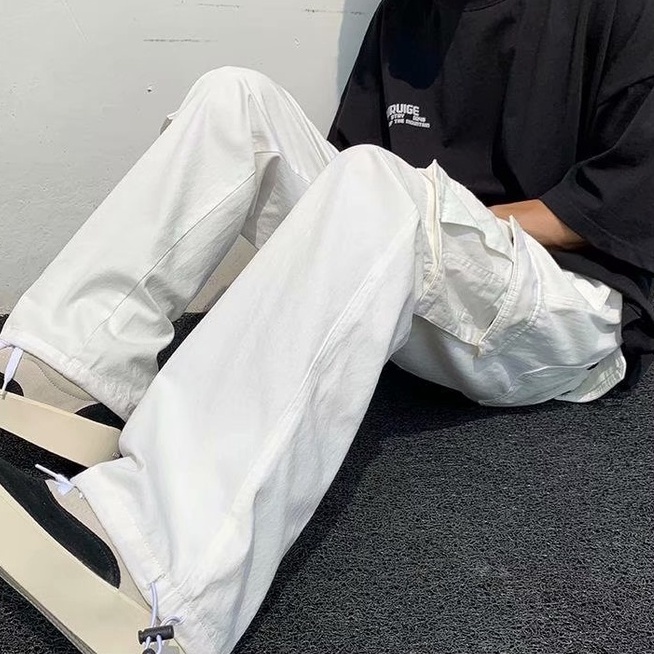 Quần Yếm Dáng Rộng quần túi hộp nam Phong Cách Hàn Quốc quần túi hộp nữ Thời Trang Mới cargo pants Nam Nữ | BigBuy360 - bigbuy360.vn