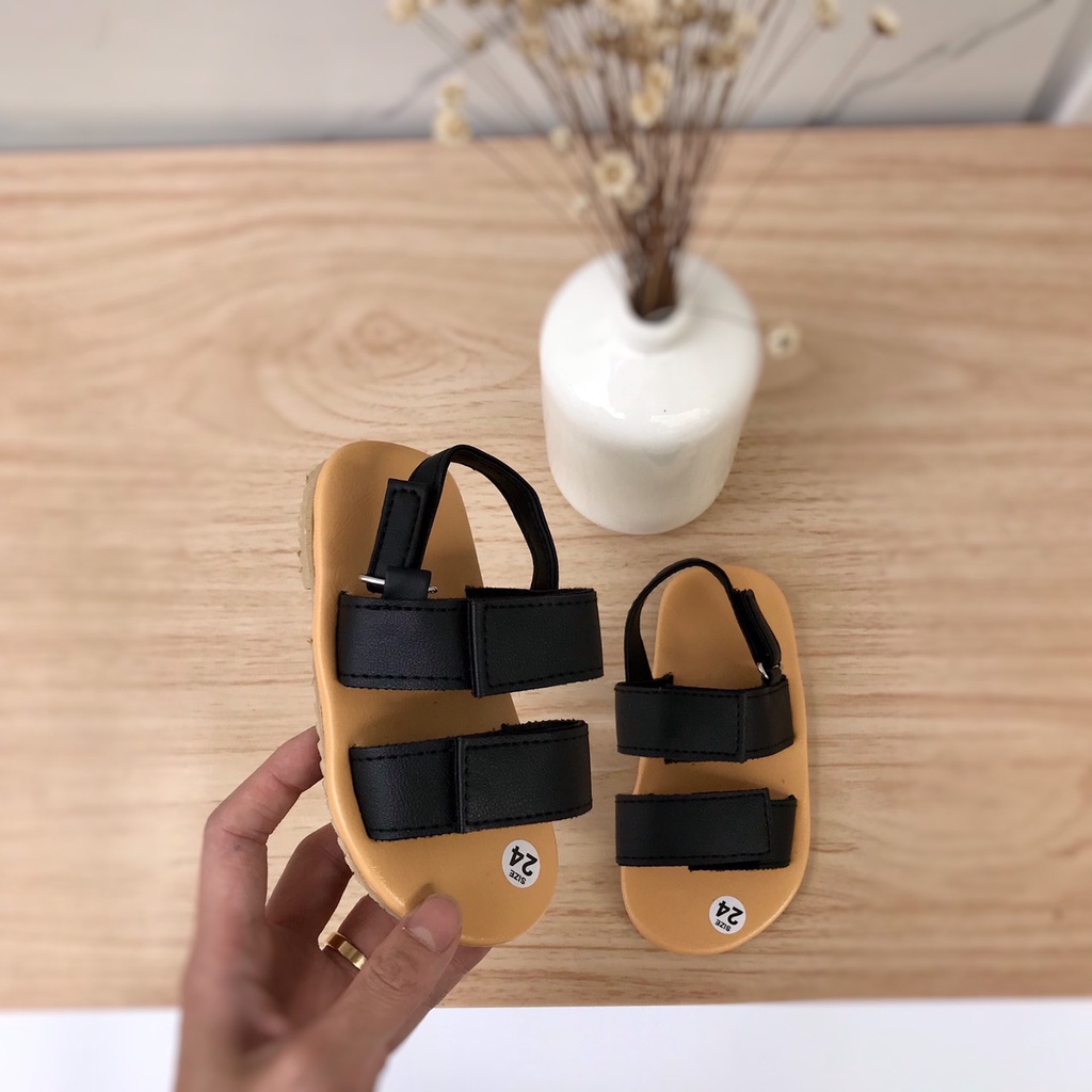 Sandal Quai Ngang Quai Dán Hàn Quốc Cho Bé Trai Bé Gái KB106