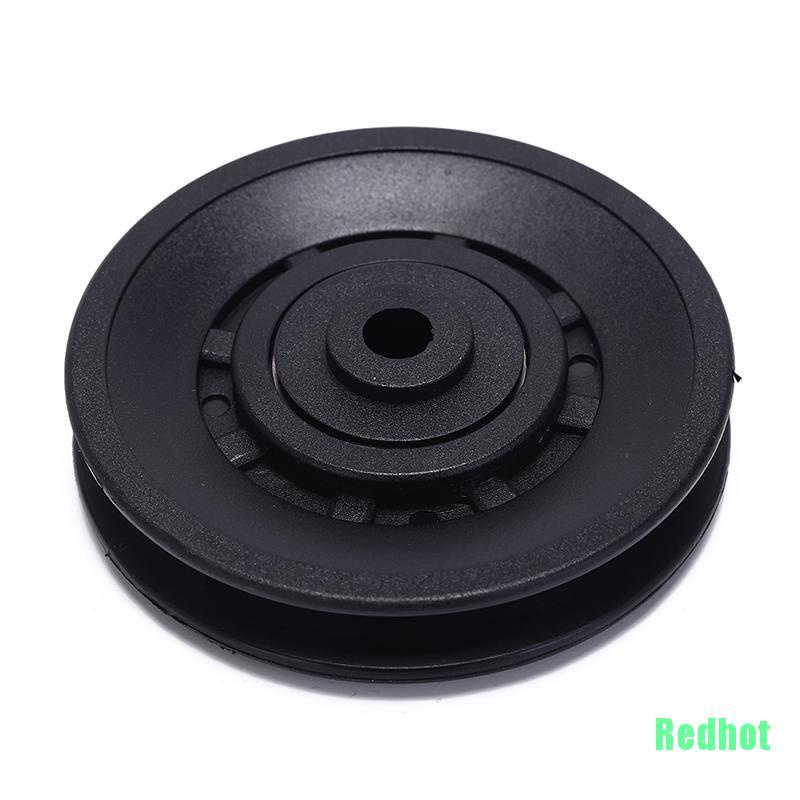 Bánh xe ròng rọc màu đen 90mm chuyên dụng cho người tập gym