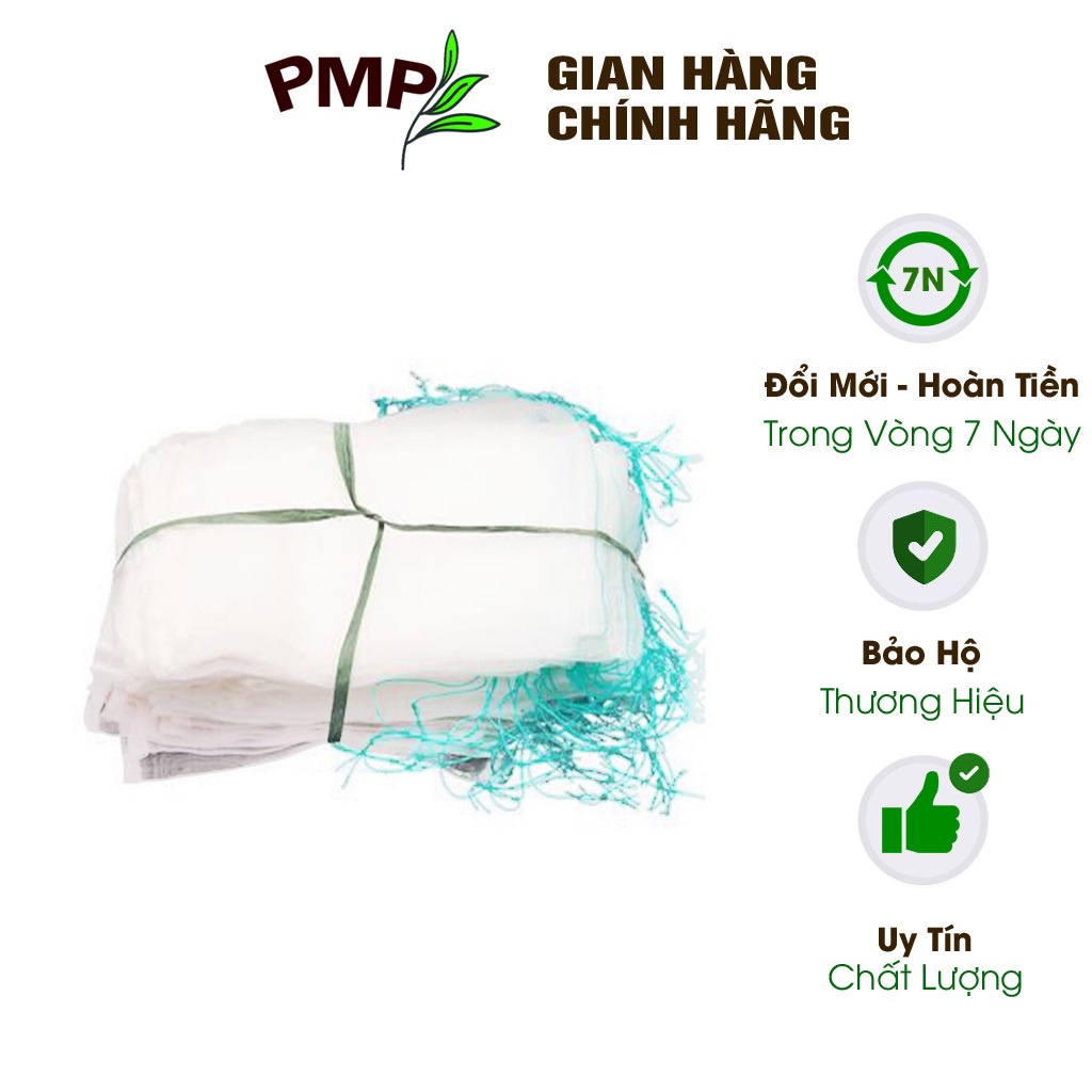 5Túi vải bọc trái cây PMP kích thước 20x25cm và 15x30 cm