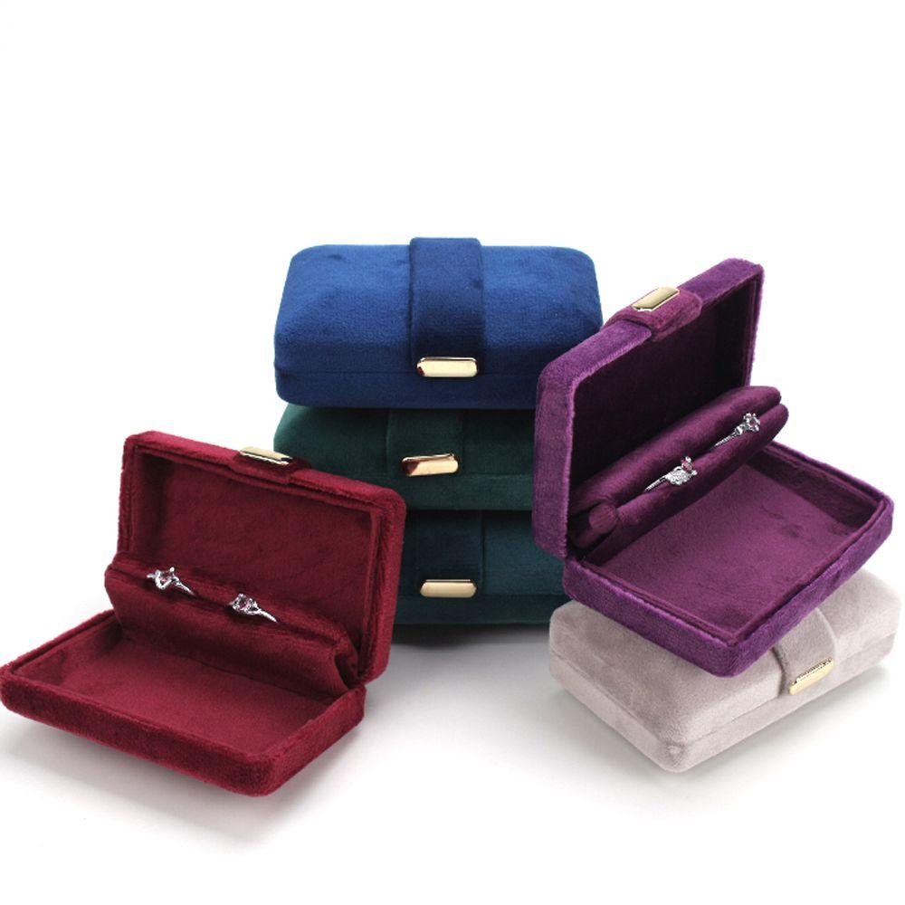 Hộp Đựng Trang Sức Có Khóa Kim Loại Ốp