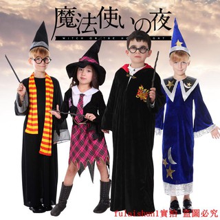 Trang Phục Halloween Phù Thủy Cho Bé Gái