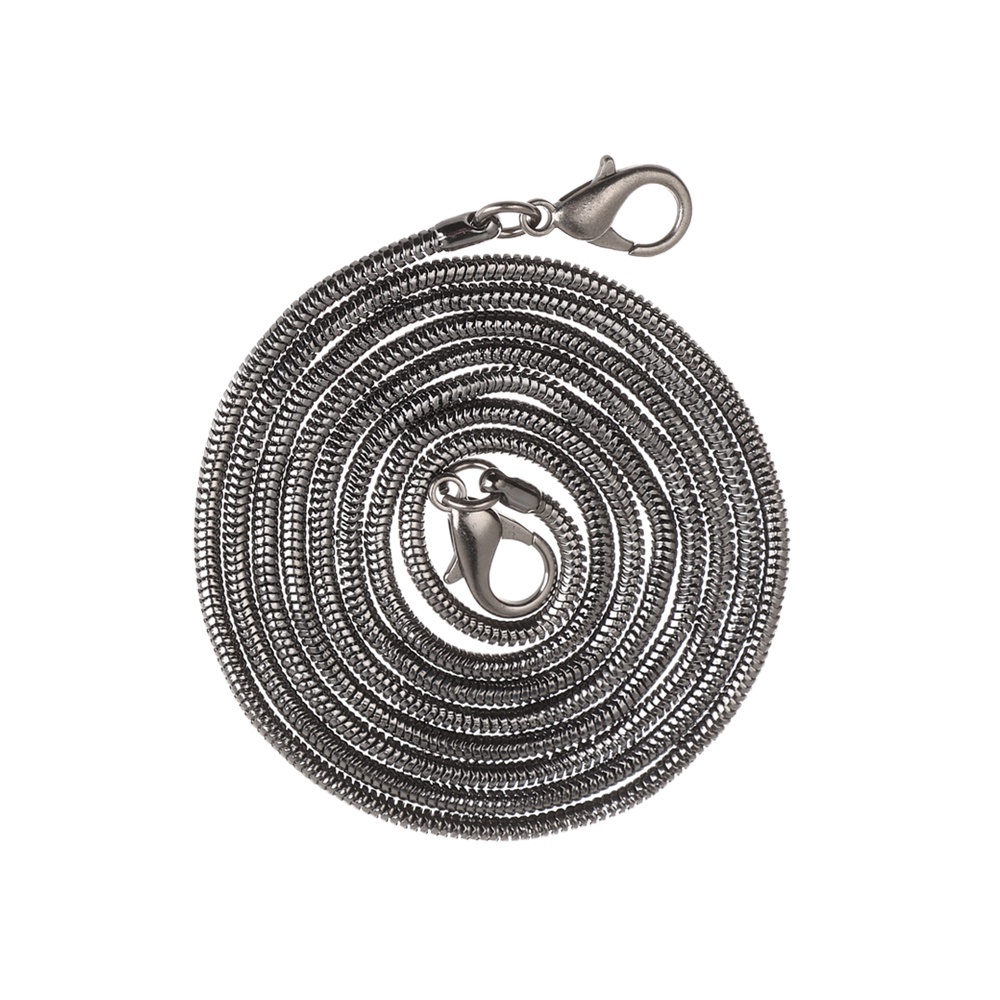 Dây Xích Màu Đen Bằng Kim Loại Chất Lượng Cao Dùng Làm Túi Xách/ Đeo Vai DIY