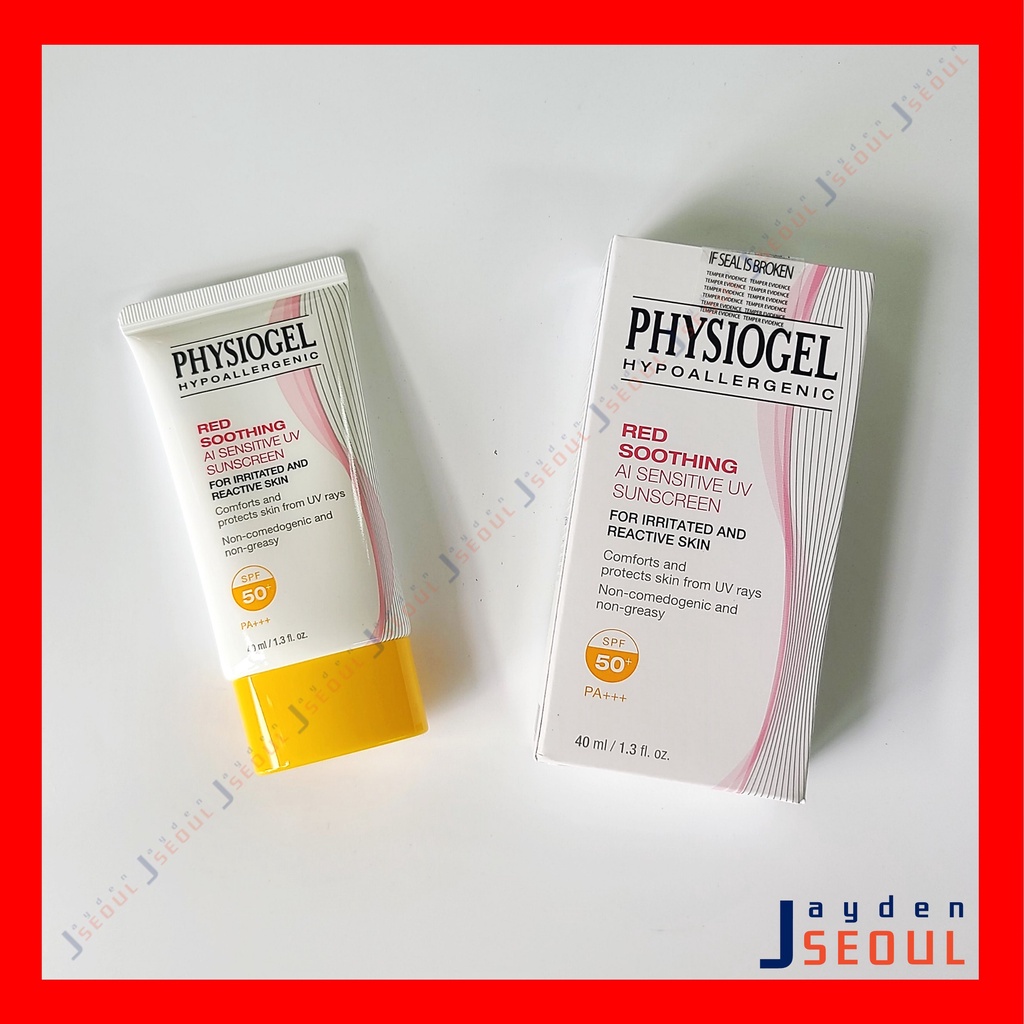 Kem chống nắng UV PHYSIOGEL cho da nhạy cảm (DMT 30ml / Red AI 40ml)