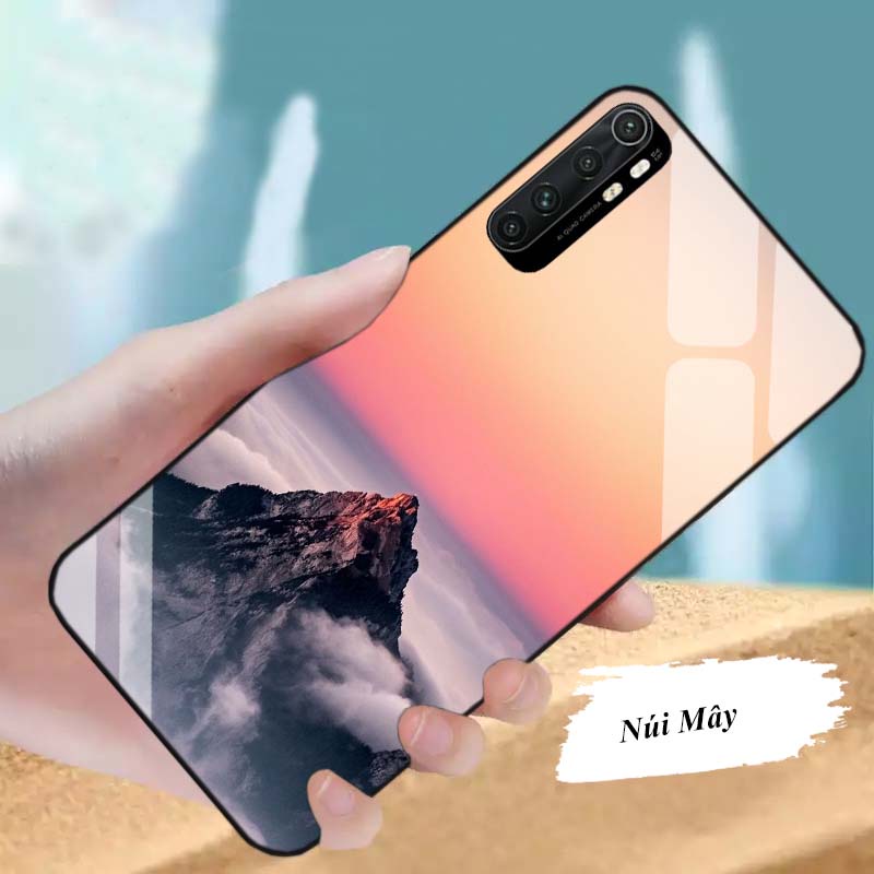 Ốp Lưng XIAOMI MI Note 10, Mi Note 10 Pro, Mi Note 10 Lite Mặt kính cường lực Cao Cấp, Sang Trọng thiết kế Độc Quyền