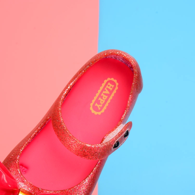 Xăng đan Jelly Họa Tiết Hoạt Hình Bươm Bướm/Công Chúa Băng Giá Dễ Thương Cho Bé Gái