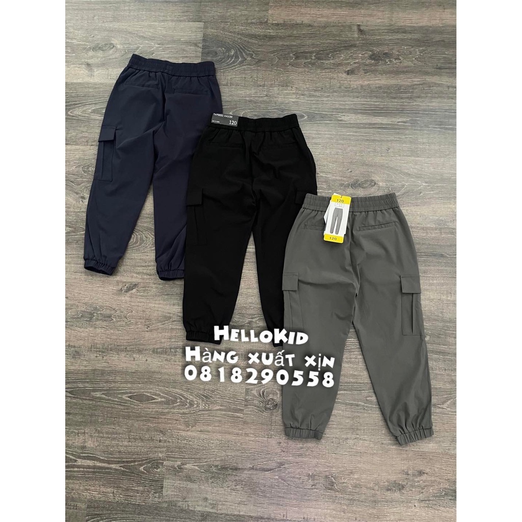 Q155 - Quần jogger si gió cho bé