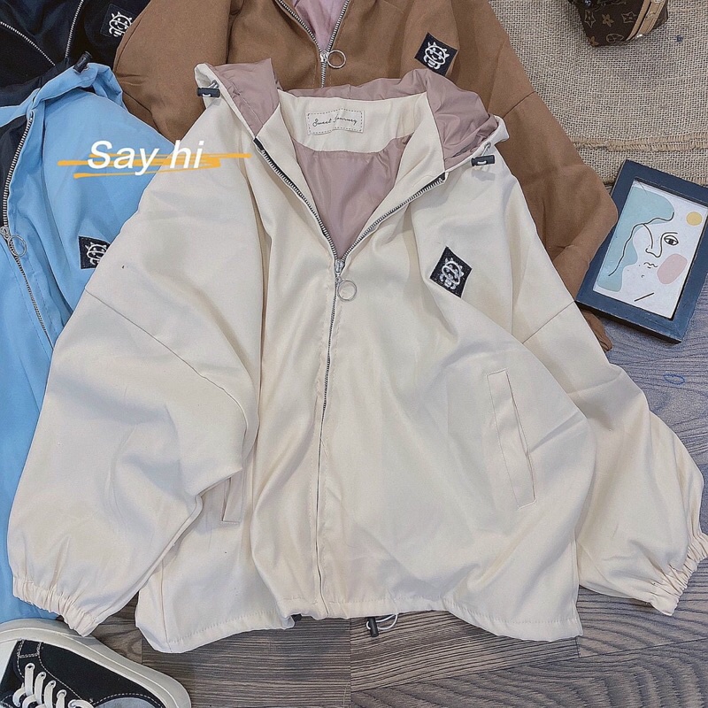 Áo Khoác Bigsize da lộn mới 55-85kg  thêu bò sữa chữ thêu