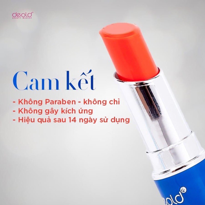 🌸SON DƯỠNG CÓ MÀU KHÔNG CHÌ DEOLD Blueberry Lip Balm Hà Lan