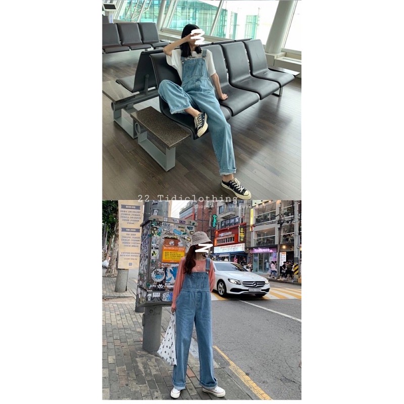 Quấn yếm jean dành cho mấy bạn mặc bigsize ạ siuuu xinhh luôn | BigBuy360 - bigbuy360.vn