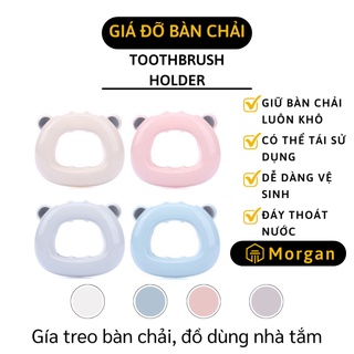 [1 ĐỔI 1] Giá Đỡ Bàn Chải - Treo Bàn Chải, Dao Cạo, Đồ Dùng Nhà Tắm Hình Gấu Đáng Yêu 5121
