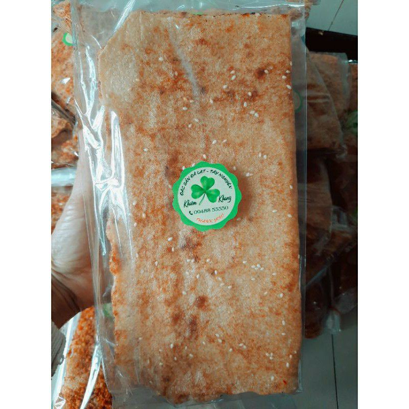 |25 CÁI| Combo tiết kiệm, bánh tráng mắm ruốc satế, đặc sản đà lạt 5 gói